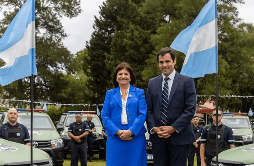 Acompañado de Patricia Bullrich, Ramón Lanús presentó 33 patrullas municipales en San&nbsp;Isidro