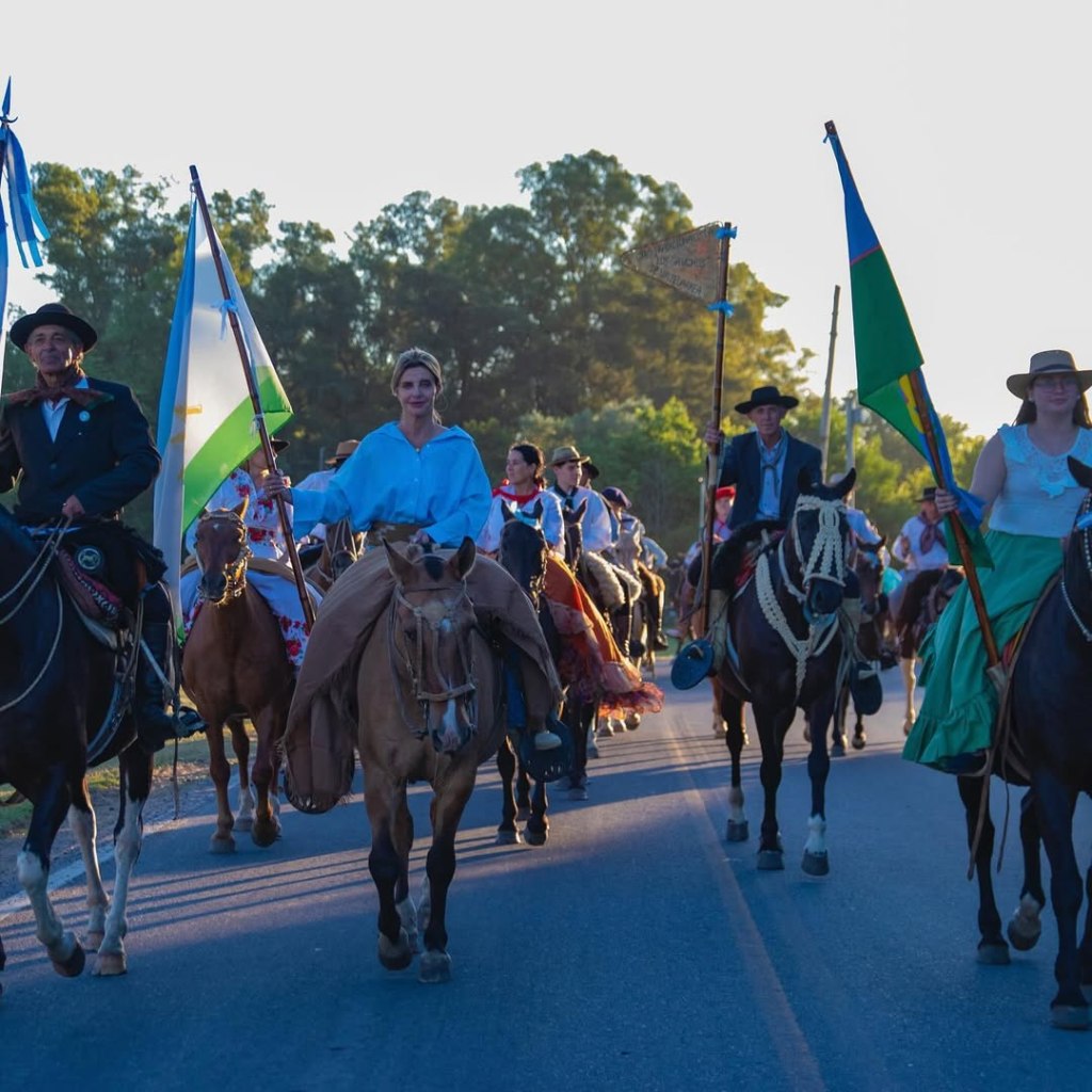 Uribelarrea celebró su 134° aniversario con un desfile criollo y fiesta de&nbsp;tradiciones