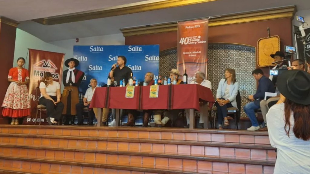 Molinos anuncia la 40° edición del Festival Nacional del Poncho Doma y&nbsp;Folklore