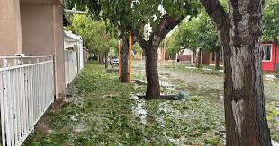 Granizo en San Juan: Zonas urbanas y semi rurales&nbsp;afectadas