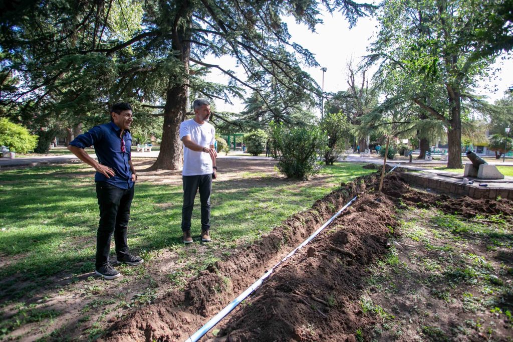 Agua de calidad en Mendoza: Cornejo moderniza el sistema de&nbsp;riego